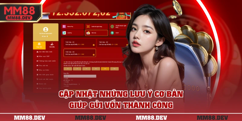 NẠP TIỀN 3 Cập nhật những lưu ý cơ bản giúp gửi vốn thành công