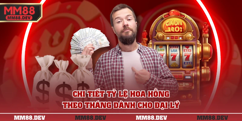 Đại Lý MM88 - Hợp Tác Không Vốn Hưởng Hoa Hồng Tới 50% 2 Chi tiết tỷ lệ hoa hồng theo tháng dành cho đại lý