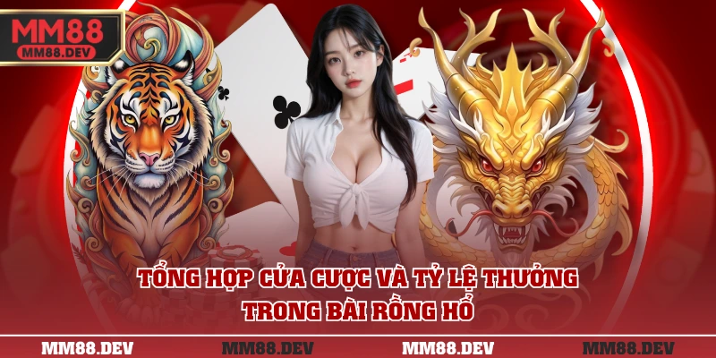 Bài Rồng Hổ - Tổng Hợp Quy Định Và Luật Chơi Từ A - Z 4 Tổng hợp cửa cược và tỷ lệ thưởng trong bài Rồng Hổ